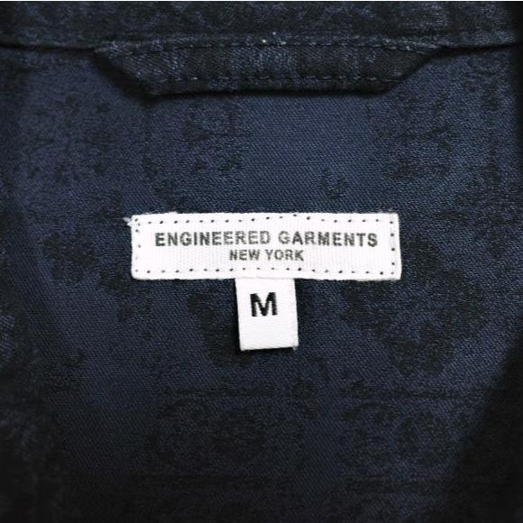 Engineered Garments エンジニアードガーメンツ Loiter Jacket - Floral Jacquard ロイタージャケット フローラルジャガード M Navy |  | 02