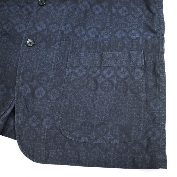 Engineered Garments エンジニアードガーメンツ Loiter Jacket - Floral Jacquard ロイタージャケット フローラルジャガード M Navy |  | 05