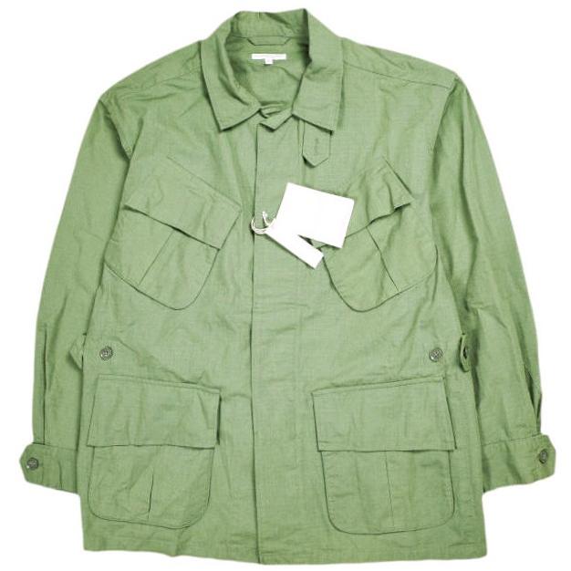 新品 Engineered Garments エンジニアードガーメンツ Jungle Fatigue Jacket - Cotton Ripstop ジャングルファティーグジャケット S Olive | 