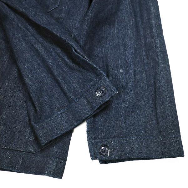 新品 Engineered Garments エンジニアードガーメンツ Shawl Collar Utility Jacket - 12oz Denim デニムショールカラージャケット S Indigo |  | 05