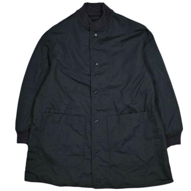 Engineered Garments エンジニアードガーメンツ LINER JACKET / PC Poplin ? Melton ライナージャケット S NAVY リバーシブル コート | 