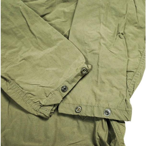 新品 Engineered Garments エンジニアードガーメンツ Hooded Coat 4.5oz Waxed Cotton ワックスコットン フーデッドコート S OLIVE 2WAY |  | 04