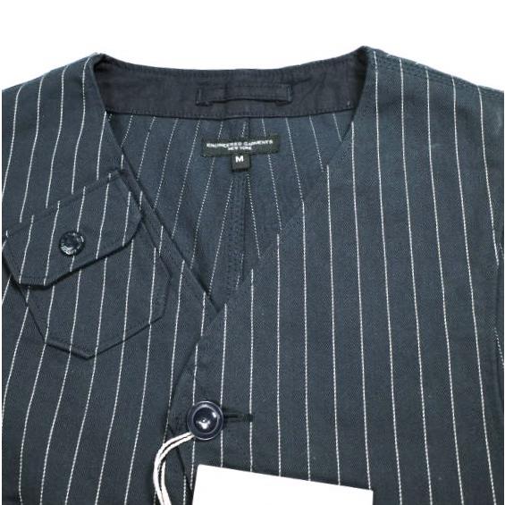 新品 Engineered Garments エンジニアードガーメンツ UPLAND VEST - H.B Gangster St. アップランドベスト M Dk.Navy ジレ ハンティング |  | 04