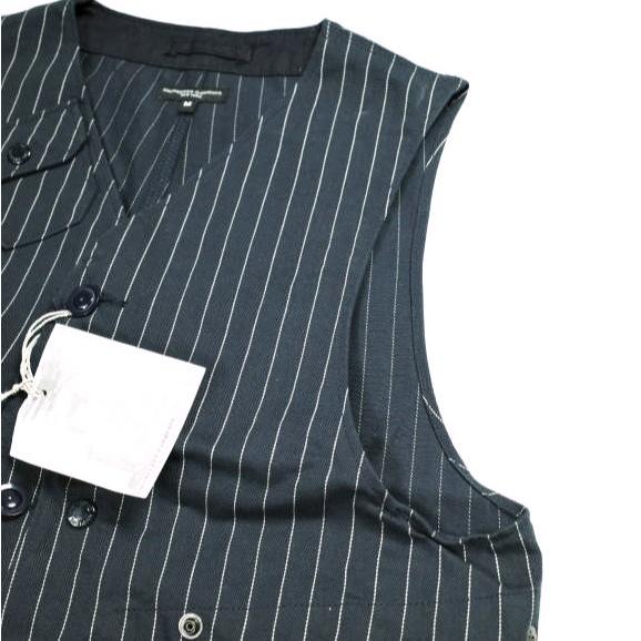 新品 Engineered Garments エンジニアードガーメンツ UPLAND VEST - H.B Gangster St. アップランドベスト M Dk.Navy ジレ ハンティング |  | 05