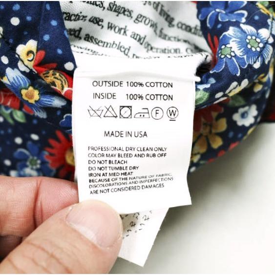 新品 Engineered Garments エンジニアードガーメンツ Reversible vest - High Count Twill リバーシブルベスト M Dk.Navy 花柄 フローラル |  | 07