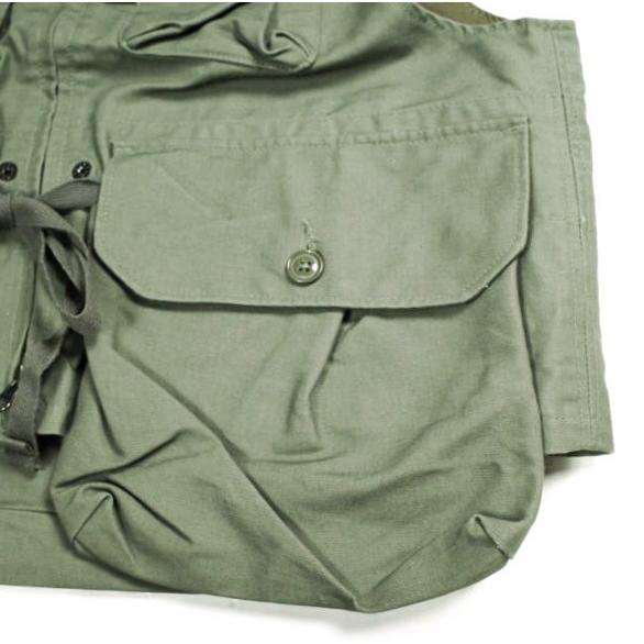 Engineered Garments エンジニアードガーメンツ Game Vest - Double Cloth ゲームベスト ダブルクロス M Olive ジレ ハンティング コットン |  | 07
