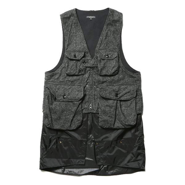 Engineered Garments エンジニアードガーメンツ Game Vest - Blend Homespun  ゲームベスト ブレンドホームスパン M Grey ハンティング |  | 02
