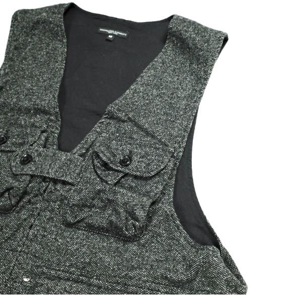 Engineered Garments エンジニアードガーメンツ Game Vest - Blend Homespun  ゲームベスト ブレンドホームスパン M Grey ハンティング |  | 05