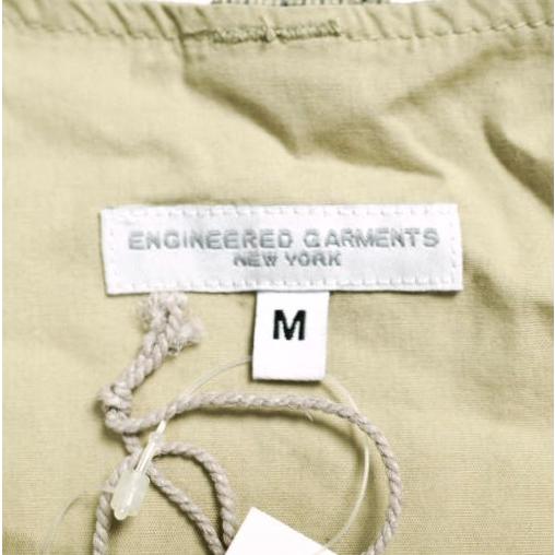 新品 Engineered Garments エンジニアードガーメンツ Game Vest - Nyco Mini Tattersall ゲームベスト ミニタッタ―ソールチェック M Khaki |  | 04