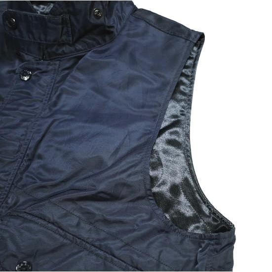Engineered Garments エンジニアードガーメンツ Field Vest - Flight Satin Nylon フィールドベスト フライトサテンナイロン S Navy ジレ |  | 05