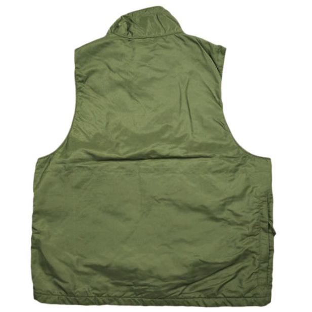 Engineered Garments エンジニアードガーメンツ Field Vest - Flight Satin Nylon フィールドベスト フライトサテンナイロン S Olive ジレ |  | 01