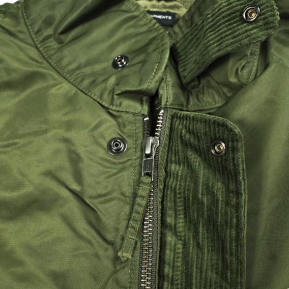 Engineered Garments エンジニアードガーメンツ Field Vest - Flight Satin Nylon フィールドベスト フライトサテンナイロン S Olive ジレ |  | 03