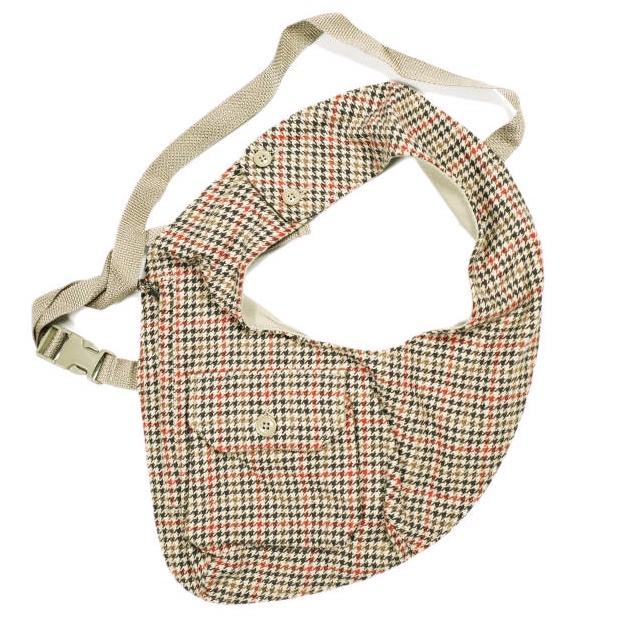 Engineered Garments エンジニアードガーメンツ Shoulder Vest Big Gunclub Check ショルダーベスト ビッグガンクラブチェック Tan/Orange | 