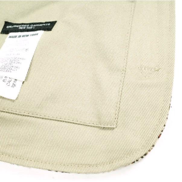 Engineered Garments エンジニアードガーメンツ Shoulder Vest Big Gunclub Check ショルダーベスト ビッグガンクラブチェック Tan/Orange |  | 08