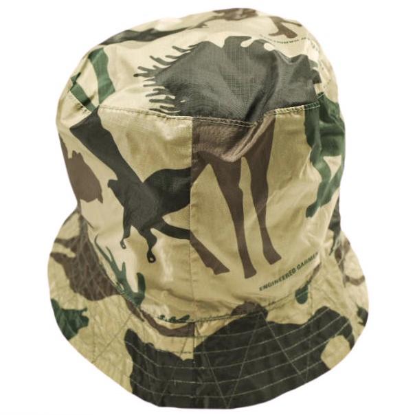 新品 Engineered Garments x K-WAY エンジニアードガーメンツ 別注 PASCALEN パッカブル バケットハット 61 ANIMAL PRINT 帽子 g25234 |  | 01