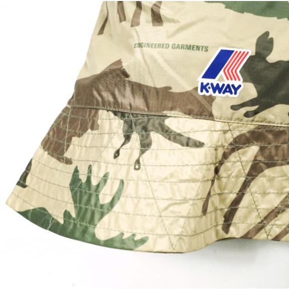 新品 Engineered Garments x K-WAY エンジニアードガーメンツ 別注 PASCALEN パッカブル バケットハット 61 ANIMAL PRINT 帽子 g25234 |  | 03
