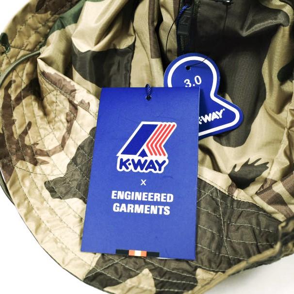 新品 Engineered Garments x K-WAY エンジニアードガーメンツ 別注 PASCALEN パッカブル バケットハット 61 ANIMAL PRINT 帽子 g25234 |  | 07