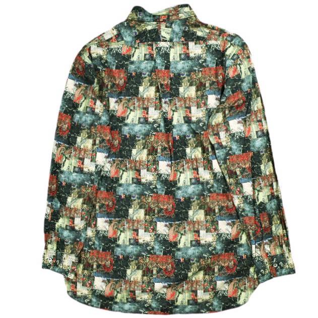 新品 Engineered Garments エンジニアードガーメンツ 19 Century BD Shirt - Patchwork Print パッチワークBDシャツ S Multi Color 19th |  | 01
