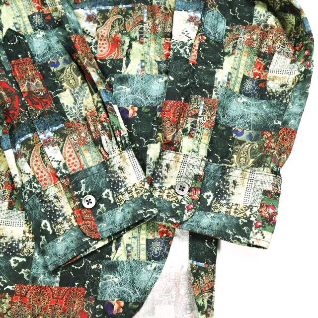 新品 Engineered Garments エンジニアードガーメンツ 19 Century BD Shirt - Patchwork Print パッチワークBDシャツ S Multi Color 19th |  | 05