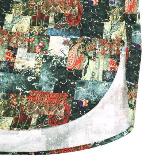 新品 Engineered Garments エンジニアードガーメンツ 19 Century BD Shirt - Patchwork Print パッチワークBDシャツ S Multi Color 19th |  | 06