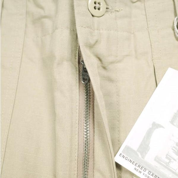 新品 Engineered Garments エンジニアードガーメンツ Fatigue Short Cotton Ripstop ファティーグショーツ コットンリップストップ S Khaki |  | 05