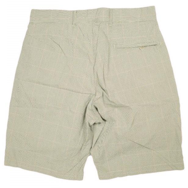 新品 Engineered Garments エンジニアードガーメンツ Sunset Short - Nyco Mini Tattersall サンセットショーツ S Khaki チェック パンツ |  | 01