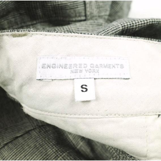 新品 Engineered Garments エンジニアードガーメンツ Sunset Short - CL Glen Plaid サンセットショーツ グレンチェック S Gray パンツ |  | 06