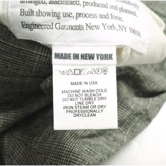 新品 Engineered Garments エンジニアードガーメンツ Sunset Short - CL Glen Plaid サンセットショーツ グレンチェック S Gray パンツ |  | 07