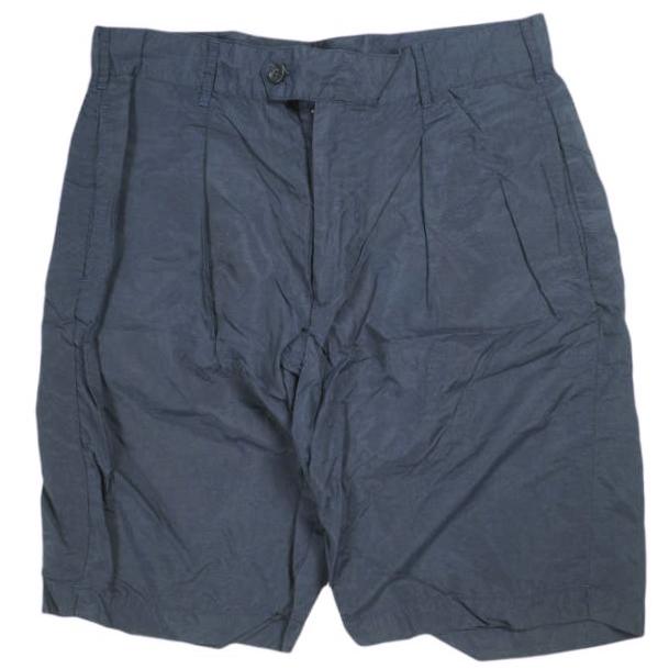 Engineered Garments エンジニアードガーメンツ Sunset Short - Acrylic Coated Nylon Taffeta サンセットショーツ S Dk.Navy 1タック | 