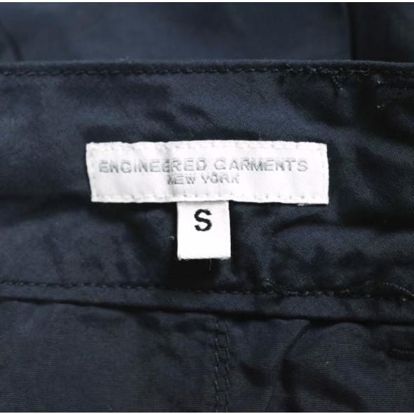 Engineered Garments エンジニアードガーメンツ Sunset Short - Acrylic Coated Nylon Taffeta サンセットショーツ S Dk.Navy 1タック |  | 02