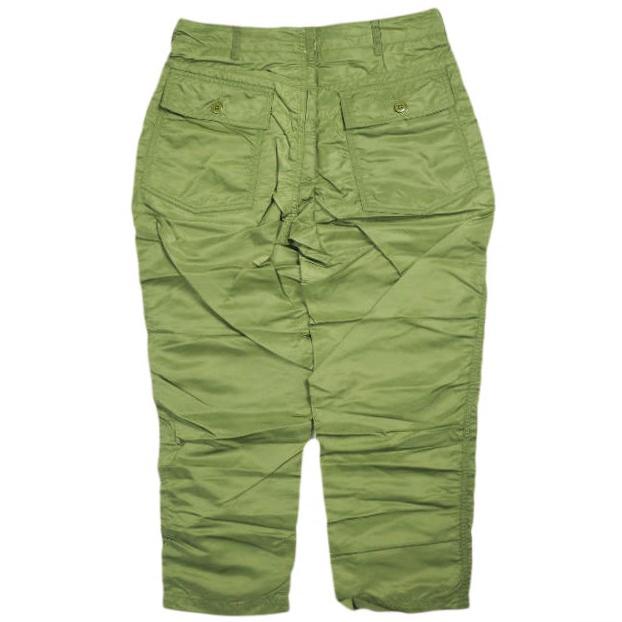 新品 Engineered Garments エンジニアードガーメンツ Fatigue Pant - Flight Satin Nylon ファティーグパンツ S Olive ベイカー g25285 |  | 01