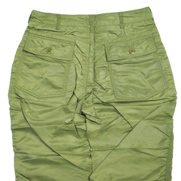 新品 Engineered Garments エンジニアードガーメンツ Fatigue Pant - Flight Satin Nylon ファティーグパンツ S Olive ベイカー g25285 |  | 05