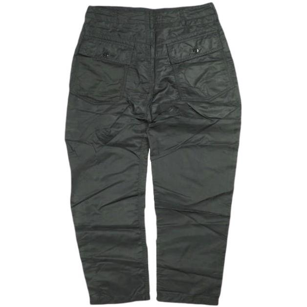 新品 Engineered Garments エンジニアードガーメンツ Fatigue Pant - Flight Satin Nylon ファティーグパンツ S Black ベイカー g25286 |  | 01