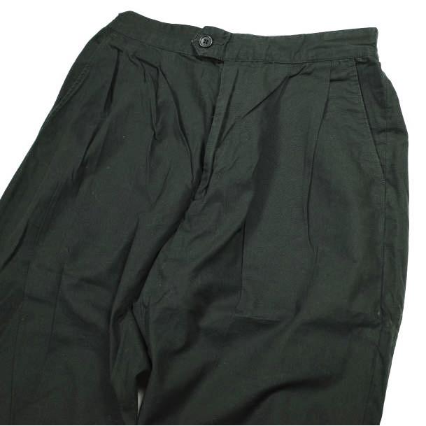 Engineered Garments エンジニアードガーメンツ Emerson Pant - Malibu Poplin エマーソンパンツ マリブポプリン S Black イージー 2タック |  | 02