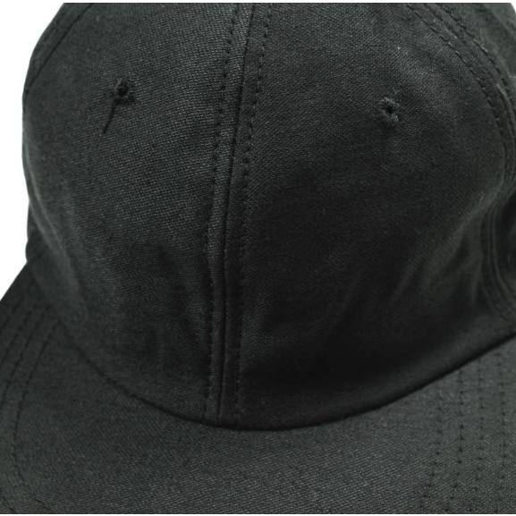 Engineered Garments x LOFTMAN エンジニアードガーメンツ 別注 Special Baseball Cap - Reversed Sateen ベースボールキャップ Black |  | 02