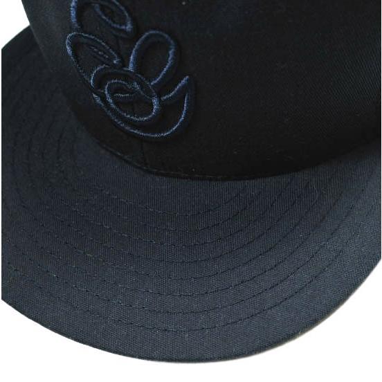 Engineered Garments エンジニアードガーメンツ Logo Baseball Cap - PC Twill ロゴ刺繍 ベースボールキャップ Dk.Navy スナップバック |  | 03