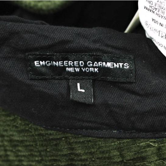 新品 Engineered Garments エンジニアードガーメンツ アメリカ製 Bucket Hat - 8W Corduroy コーデュロイ バケットハット L Olive 帽子 |  | 06