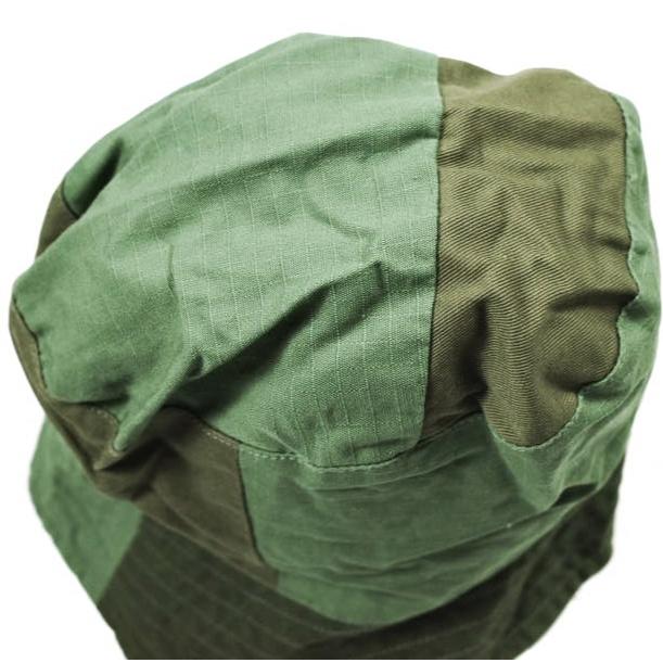 Engineered Garments エンジニアードガーメンツ Bucket Hat Cotton Ripstop コットンリップストップ バケットハット L Olive パッチワーク |  | 04