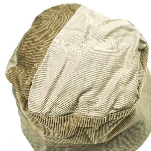 Engineered Garments エンジニアードガーメンツ Bucket Hat - 6.5oz Flat Twill コットンツイル バケットハット L Khaki パッチワーク 帽子 |  | 04