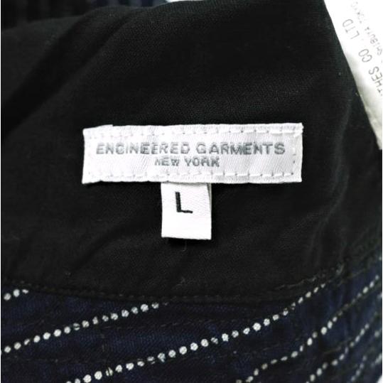 Engineered Garments エンジニアードガーメンツ Bucket Hat - Wabash Stripe ウォバッシュストライプ バケットハット L Indigo 帽子 g25322 |  | 06