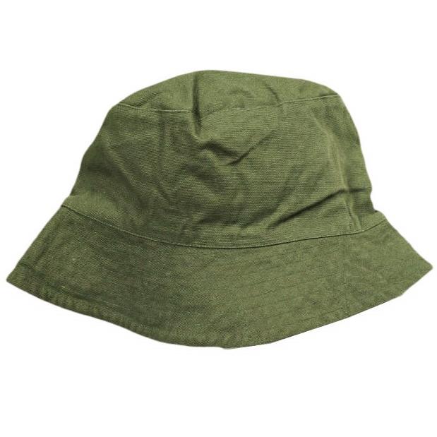 新品 Engineered Garments エンジニアードガーメンツ Bucket Hat - 12oz Duck Canvas ダックキャンバス バケットハット L Olive 帽子 | 
