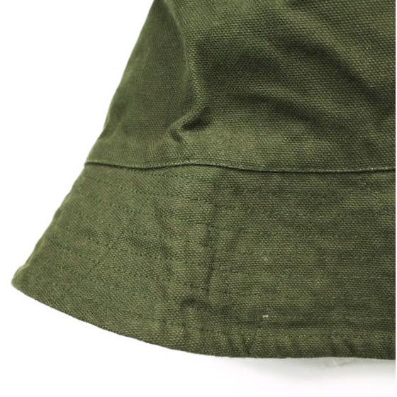新品 Engineered Garments エンジニアードガーメンツ Bucket Hat - 12oz Duck Canvas ダックキャンバス バケットハット L Olive 帽子 |  | 03