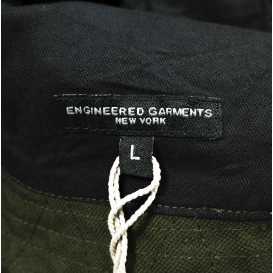 新品 Engineered Garments エンジニアードガーメンツ Bucket Hat - 12oz Duck Canvas ダックキャンバス バケットハット L Olive 帽子 |  | 07