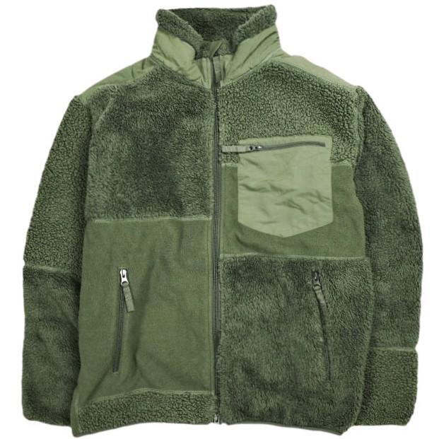 [別媒体で取引完了]Engineered Garments×UNIQLO コンビネーションフリースジャケット　M ユニクロ公式 | コンビネーションフリースジャケット(男女兼用)