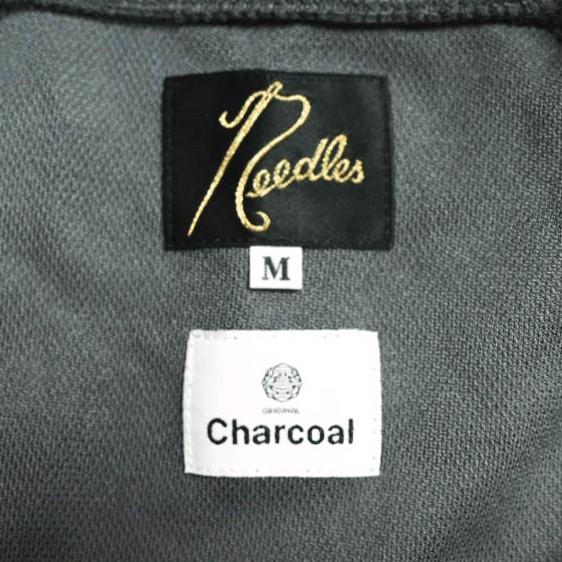 Needles x Charcoal TOKYO ニードルス チャコール 別注 日本製 TRACK JACKET - POLY SMOOTH トラックジャケット DI953 M GRAY ジャージ |  | 02