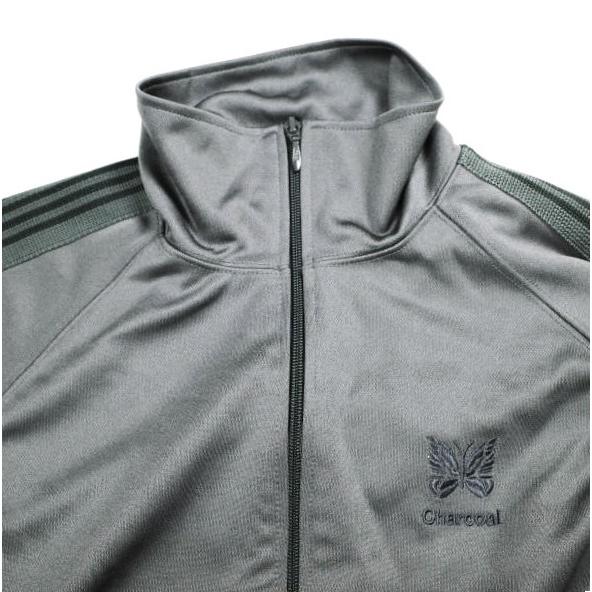 Needles x Charcoal TOKYO ニードルス チャコール 別注 日本製 TRACK JACKET - POLY SMOOTH トラックジャケット DI953 M GRAY ジャージ |  | 03