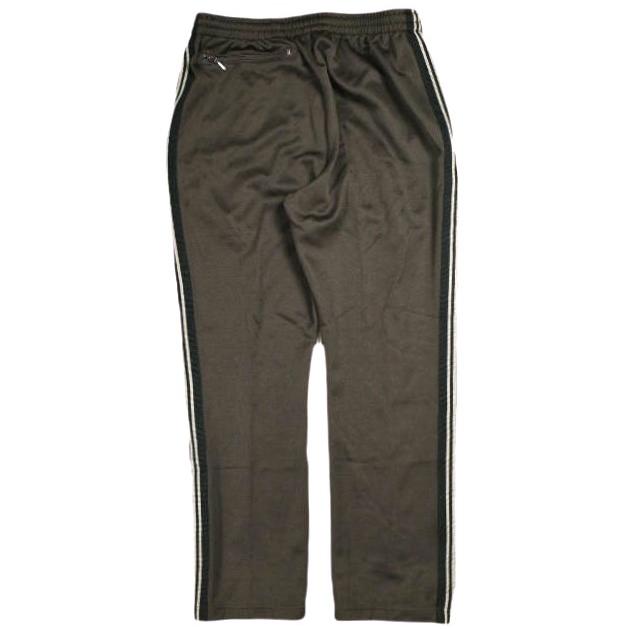 Needles ニードルス 日本製 Narrow Track Pant Poly Smooth ナロートラックパンツ ポリスムース DI364 M Brown イージー ジャージ ボトムス |  | 01