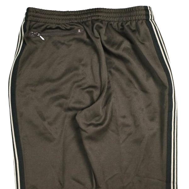 Needles ニードルス 日本製 Narrow Track Pant Poly Smooth ナロートラックパンツ ポリスムース DI364 M Brown イージー ジャージ ボトムス |  | 03