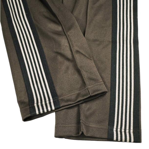 Needles ニードルス 日本製 Narrow Track Pant Poly Smooth ナロートラックパンツ ポリスムース DI364 M Brown イージー ジャージ ボトムス |  | 04