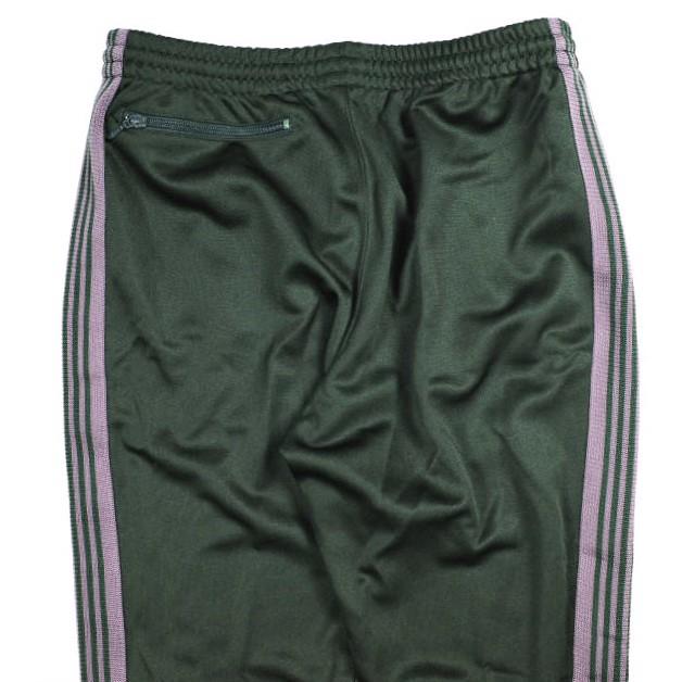 Needles ニードルス 日本製 Narrow Track Pant Poly Smooth ナロートラックパンツ ポリスムース GL217 M Dark Green イージー ジャージ |  | 03